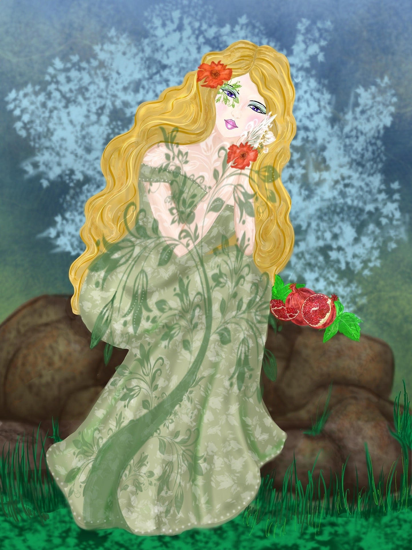 Persephone by artist Leslie Troisi