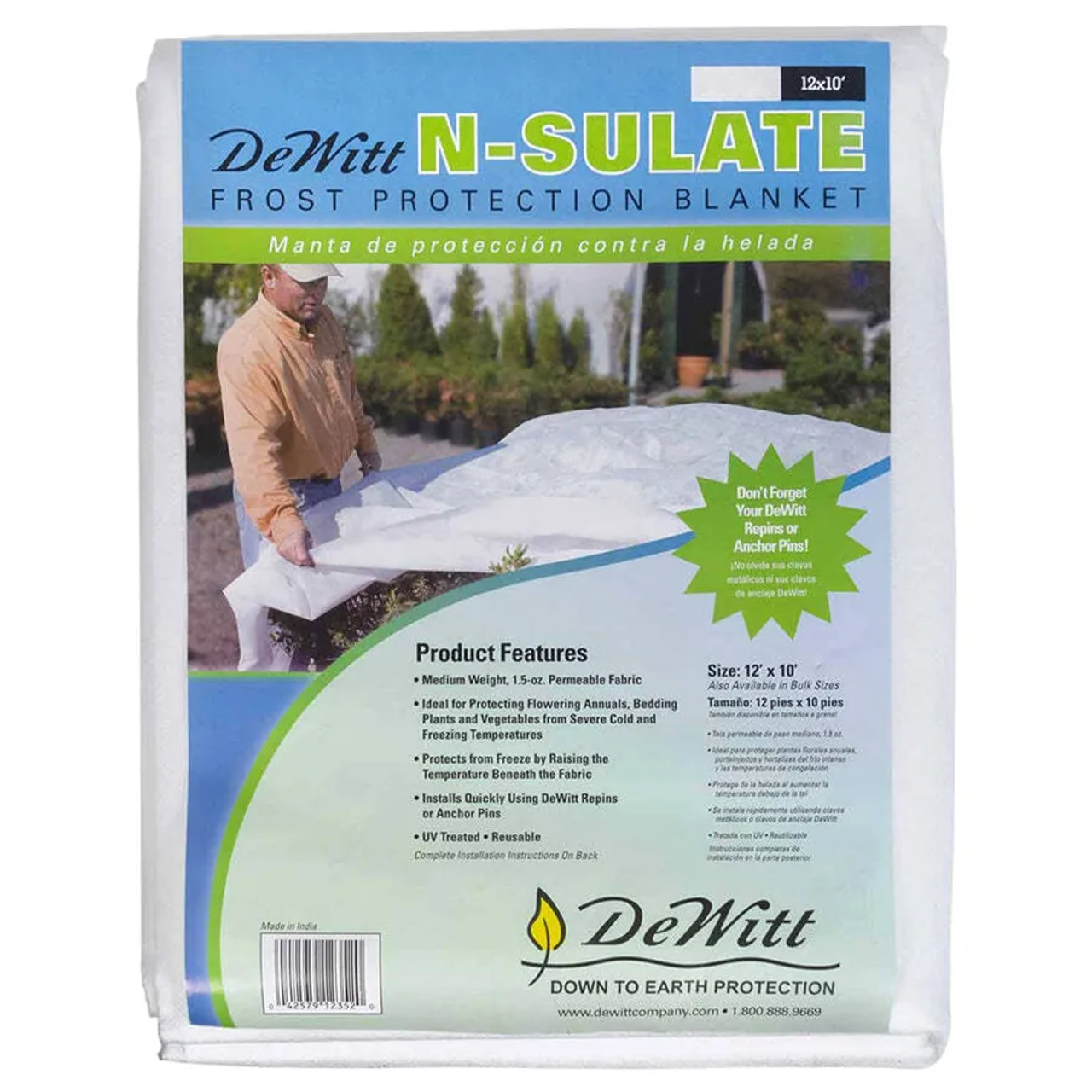 12' x 10' Plant Protection Cloth - Sow True Seed