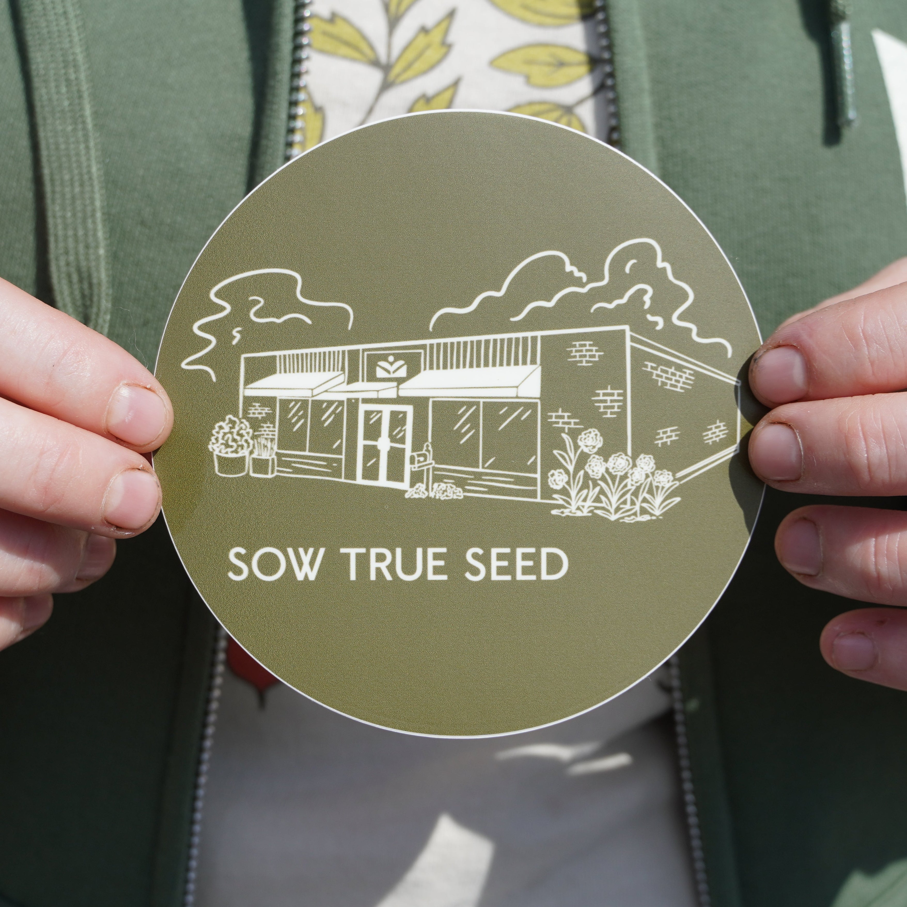 Sow True Seed Storefront Sticker - Sow True Seed