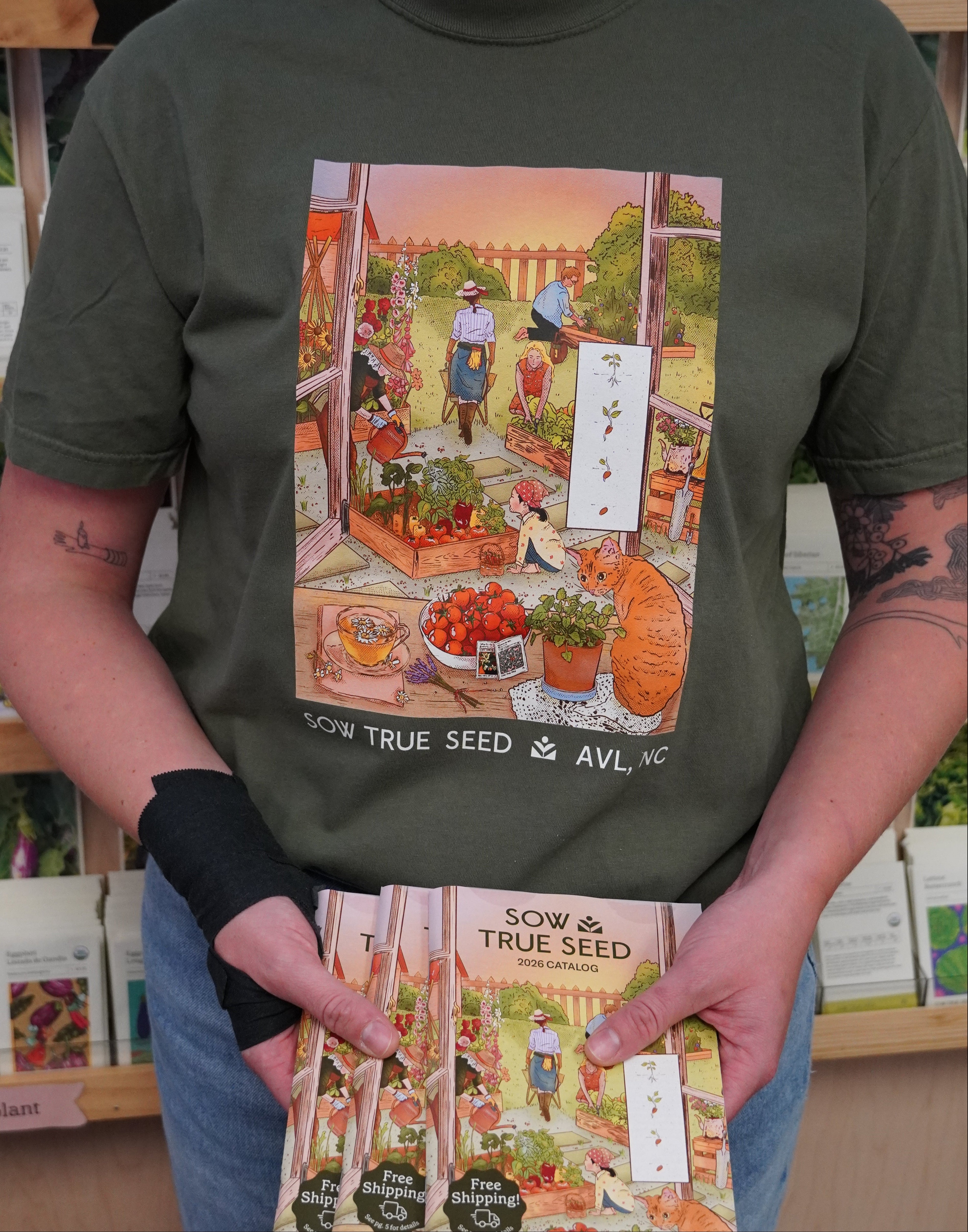 2026 Catalog Cover T-Shirt - Sow True Seed