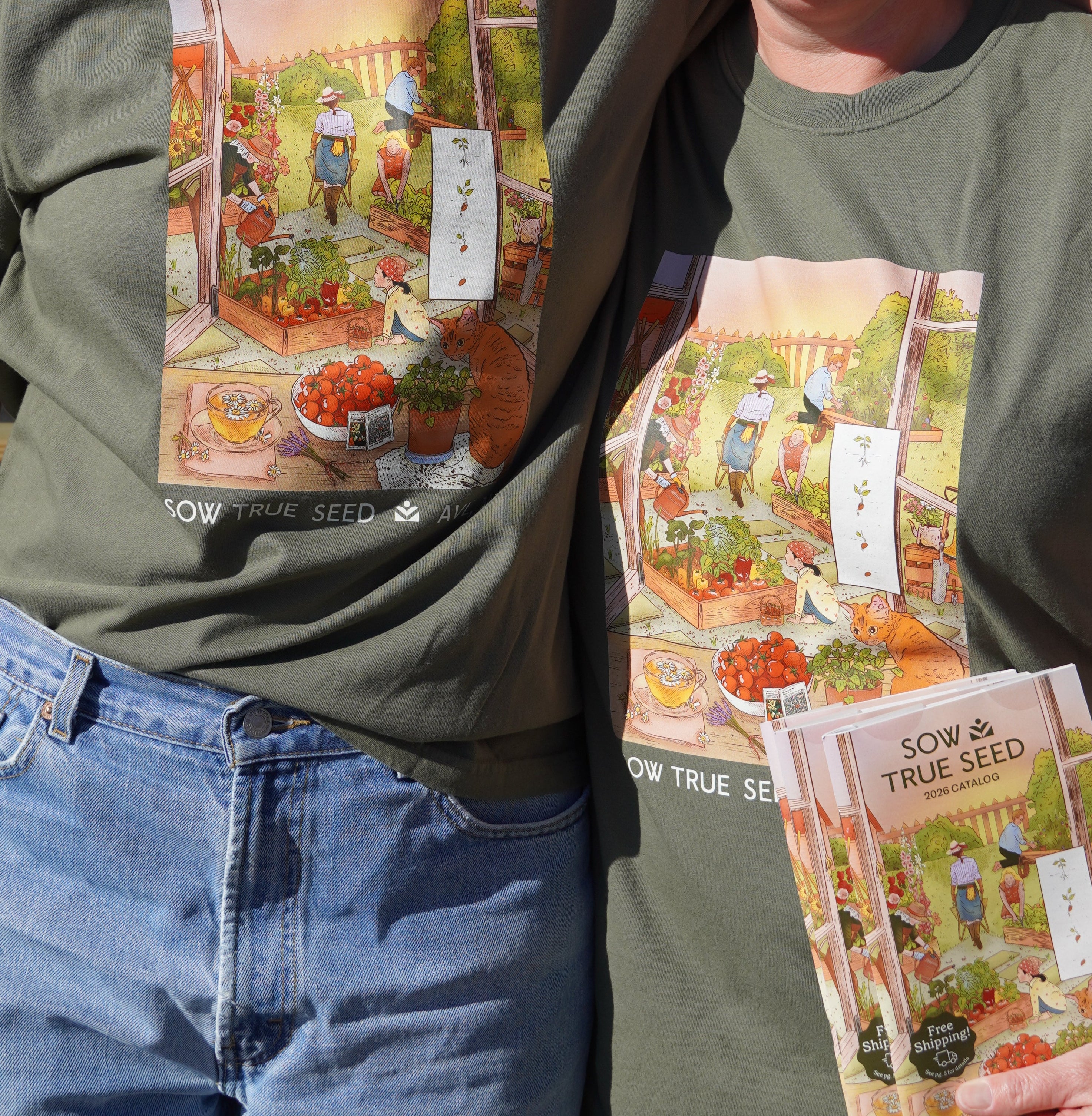 2026 Catalog Cover T-Shirt - Sow True Seed