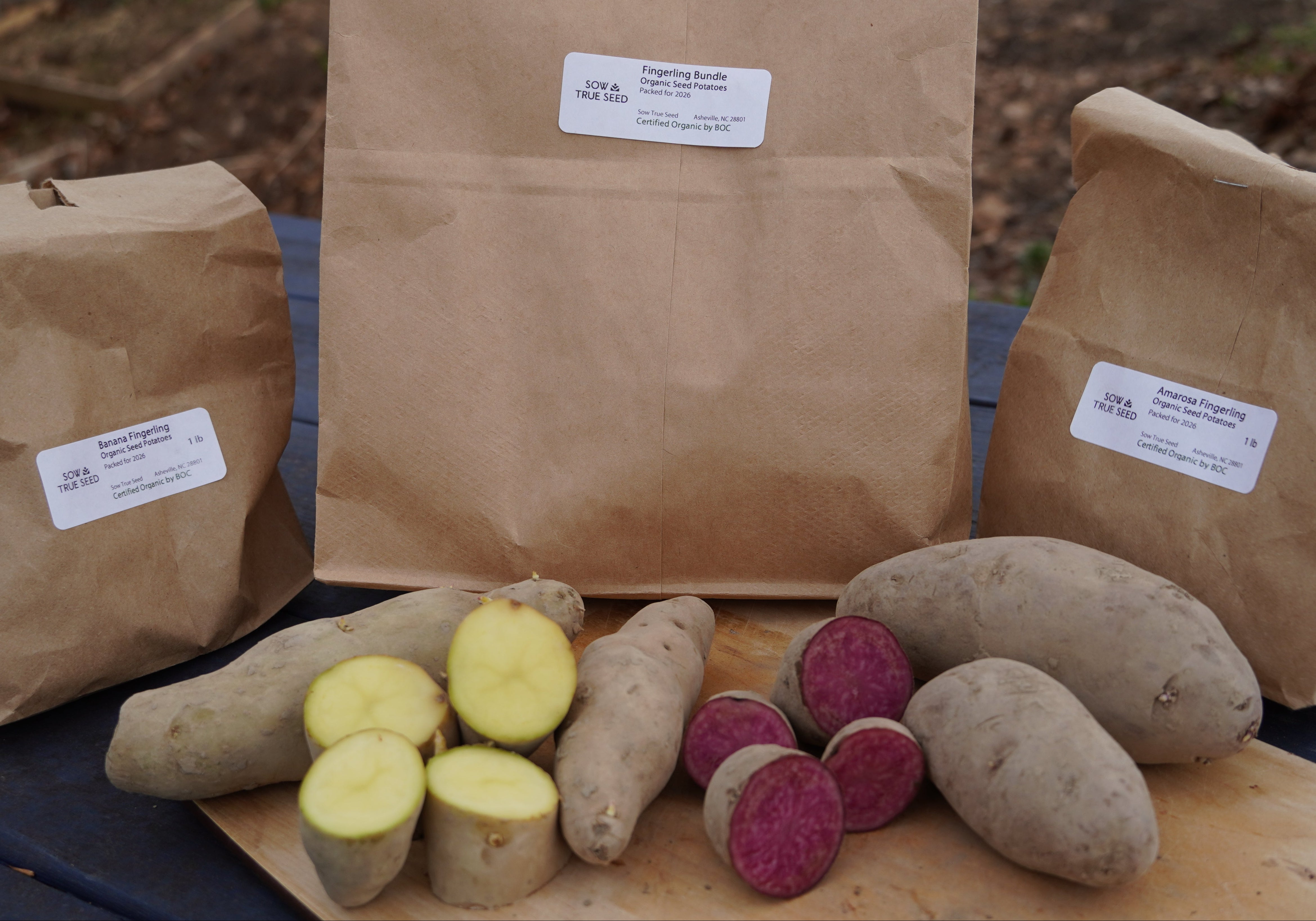 Fingerling Potato Bundle, ORGANIC - Sow True Seed