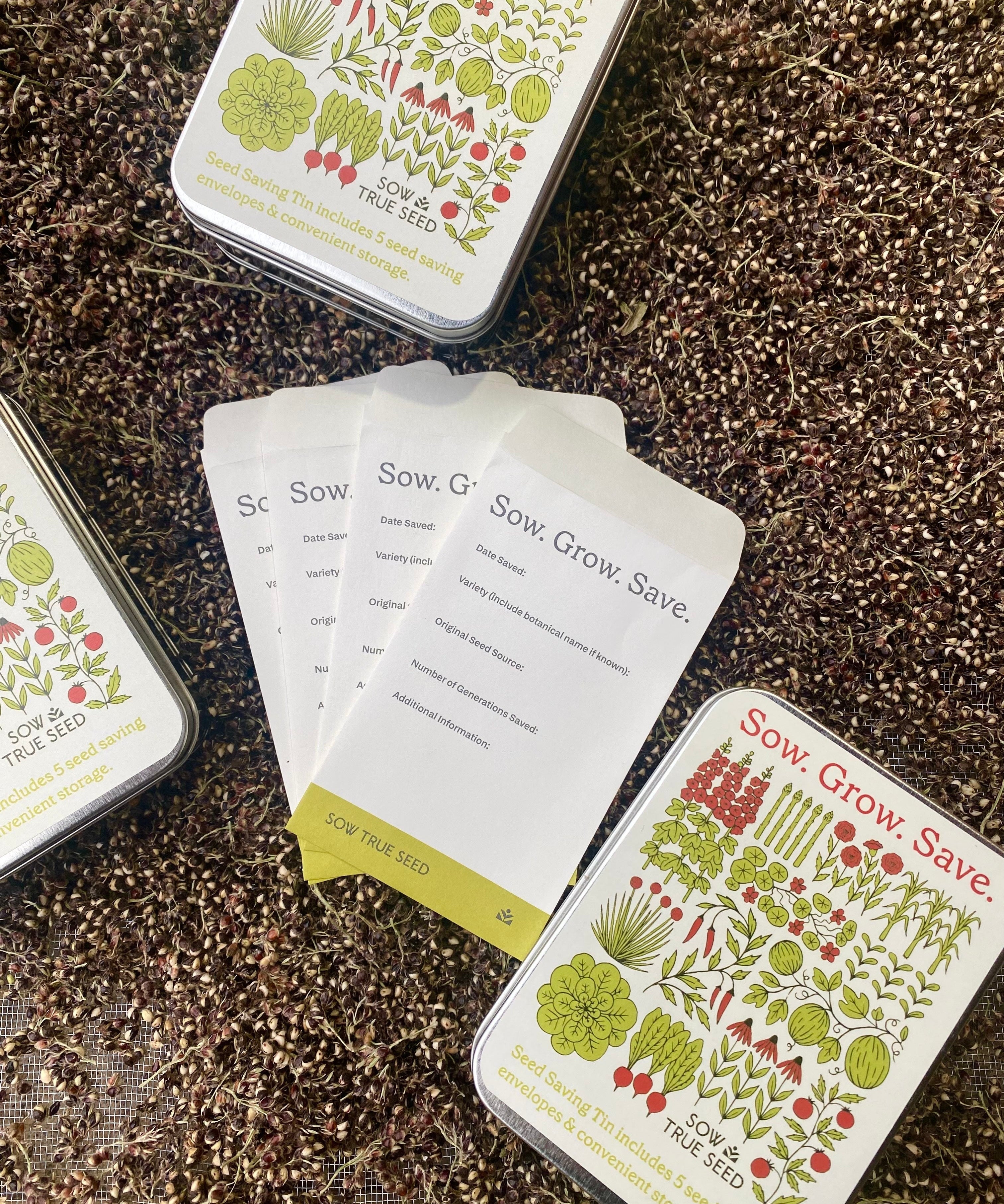 Seed Saving Tin - Sow True Seed