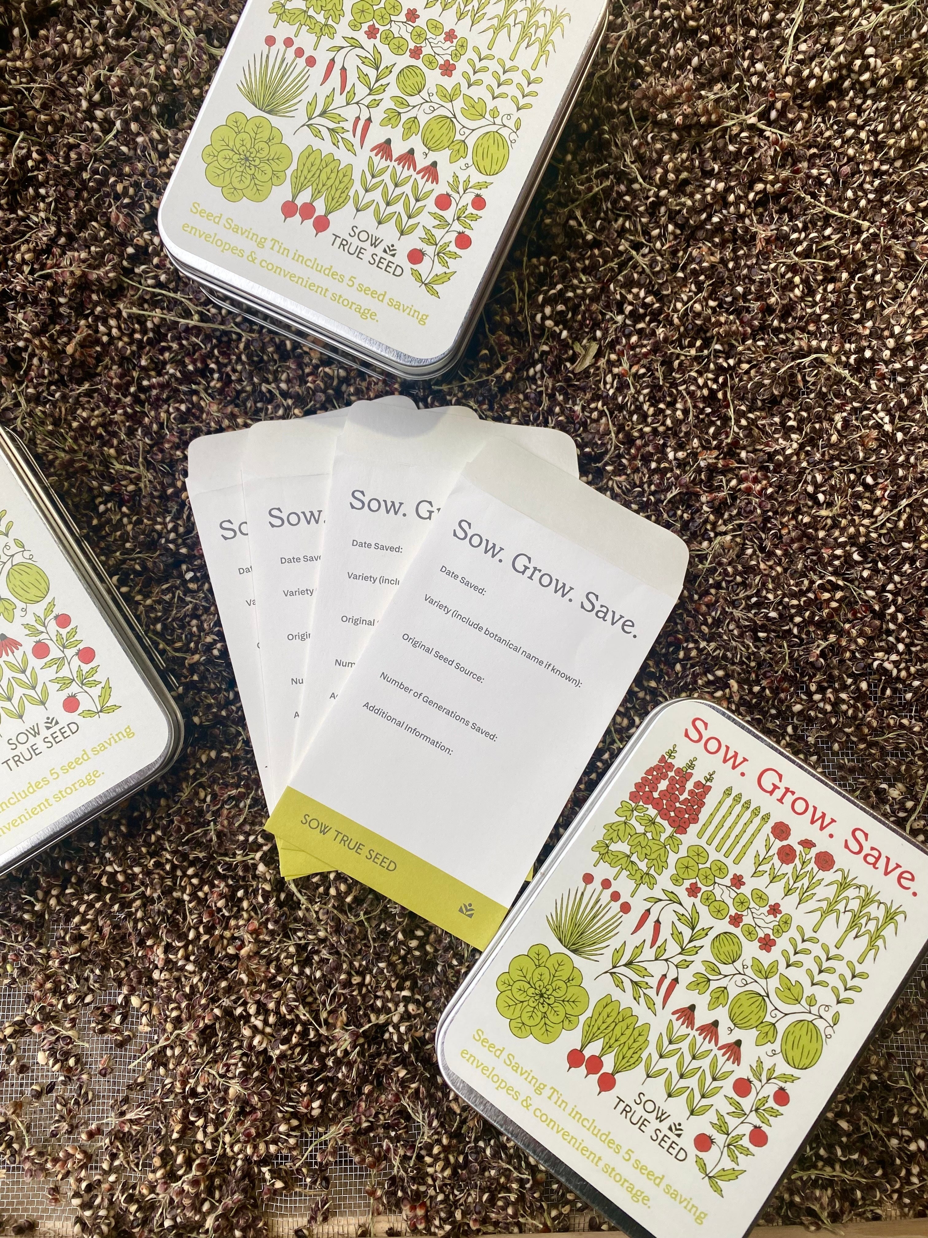 Seed Saving Tin - Sow True Seed