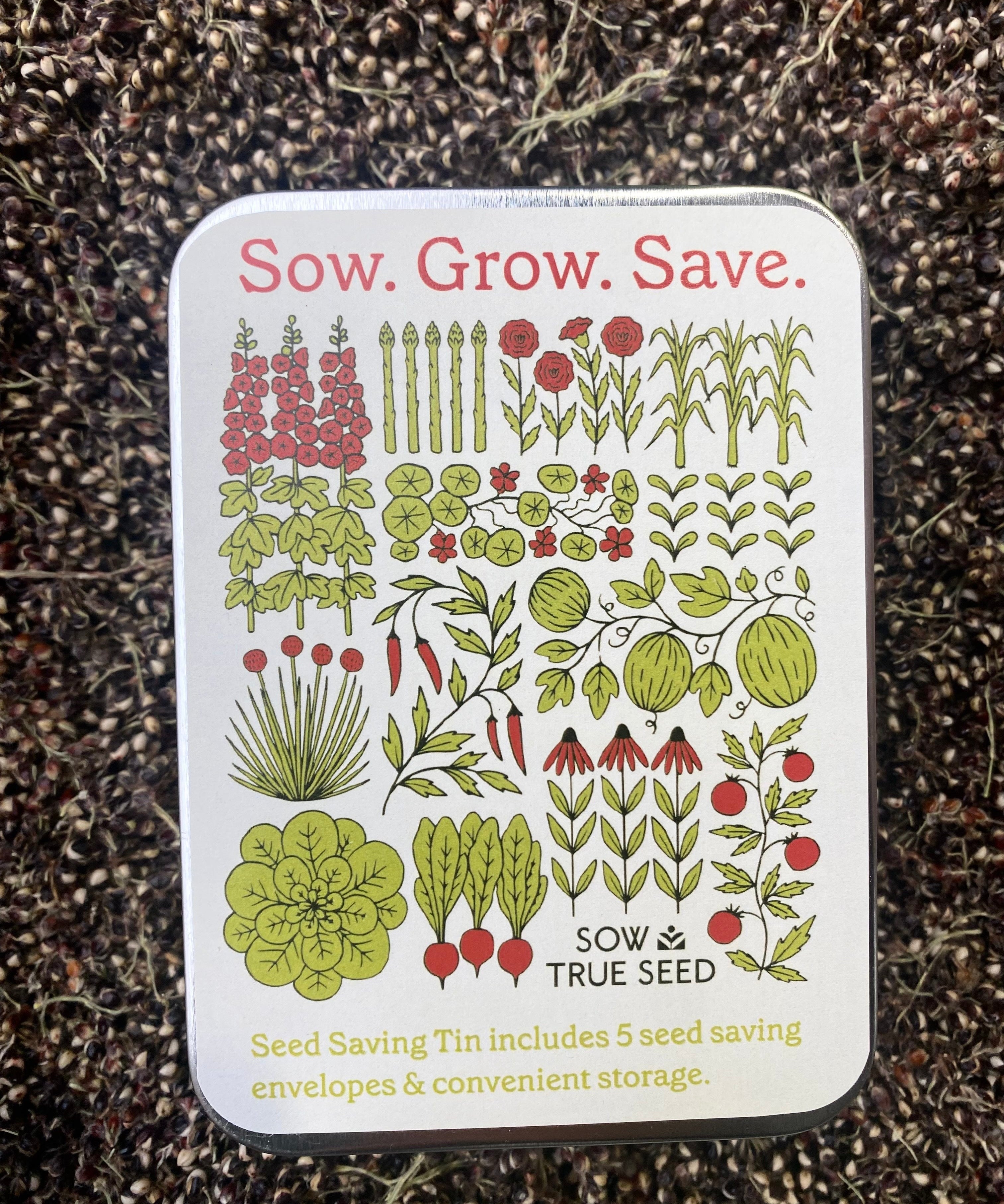 Seed Saving Tin - Sow True Seed