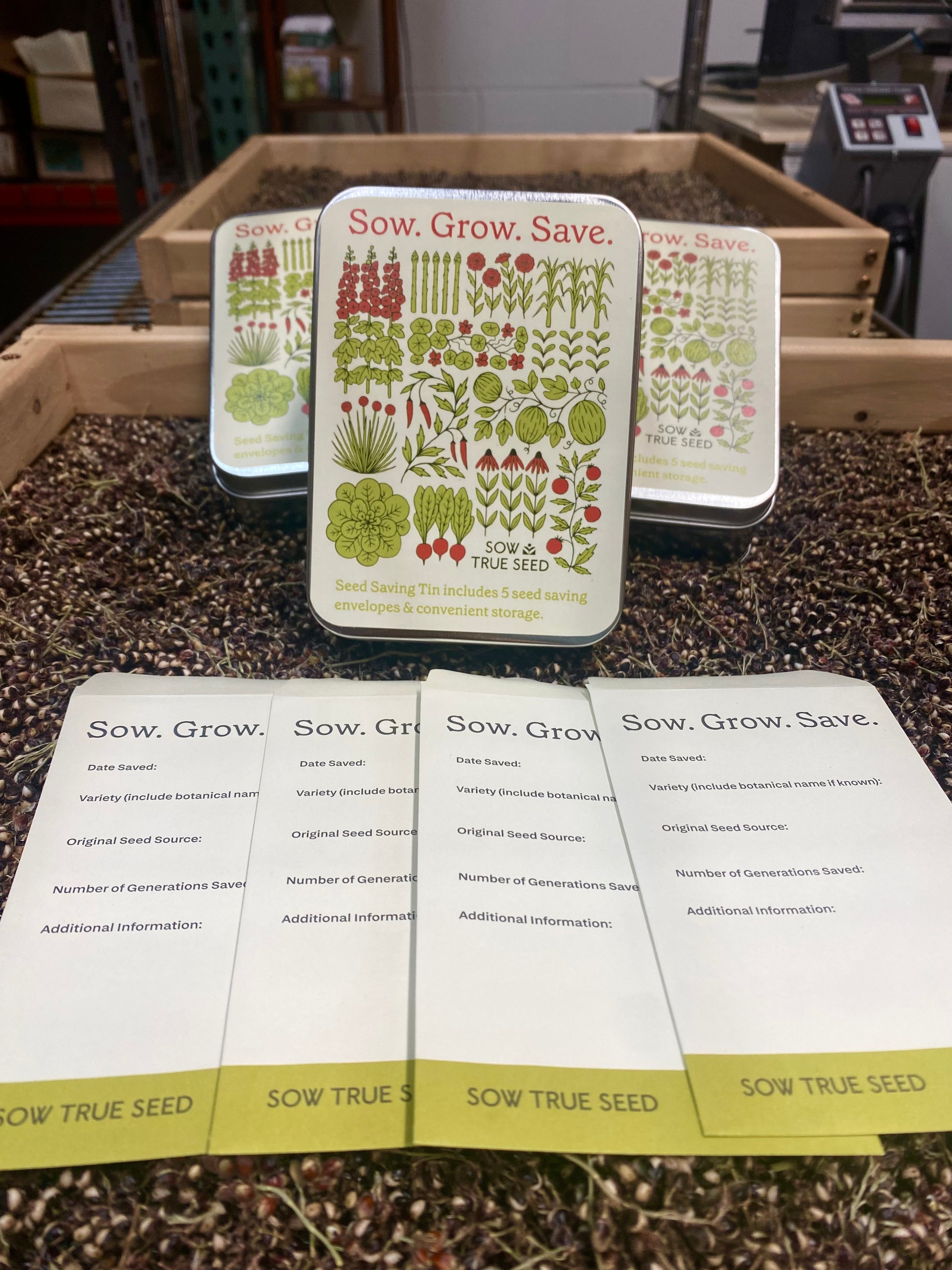 Seed Saving Tin - Sow True Seed