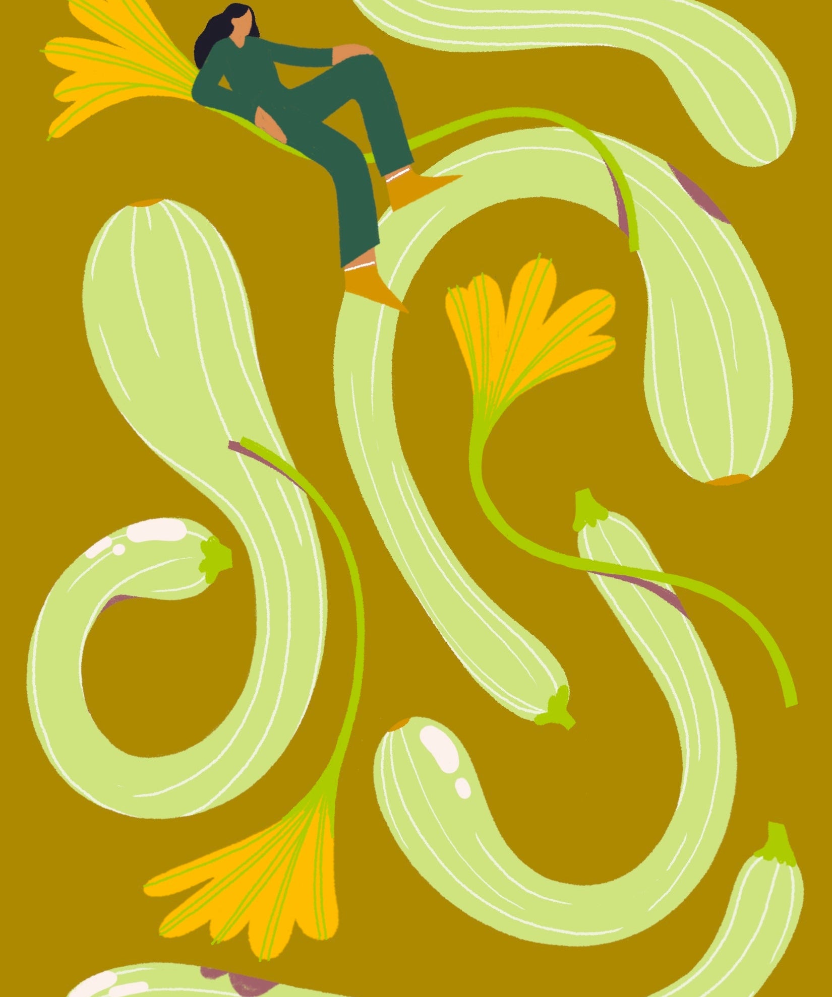 Summer Squash Seeds - Tromboncino - Sow True Seed