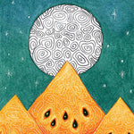 Watermelon Seeds - Moon and Stars Yellow - Sow True Seed